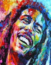 Charger l&#39;image dans la galerie, peinture par numéros | Bob Marley Aquarelle | complexe Pop Art portrait | FiguredArt