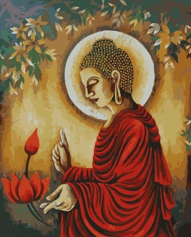 peinture par numéros | Bouddha | intermédiaire religion | FiguredArt