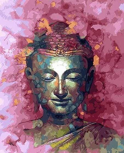 peinture par numéros | Bouddha précieux | intermédiaire portrait religion | FiguredArt