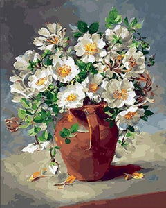 peinture par numéros | Bouquet champêtre | nouveautés fleurs intermédiaire | FiguredArt