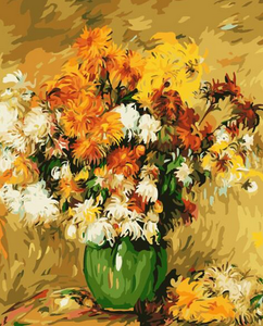 peinture par numéros | Bouquet de fleurs comme avant | Complexe, fleurs | FiguredArt
