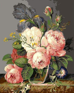 peinture par numéros | Bouquet Fleurs Sauvages | facile fleurs | FiguredArt
