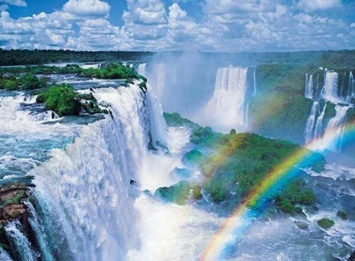 Broderie Diamant | Broderie Diamant - Chutes du Niagara | Broderie Paysages paysages | FiguredArt