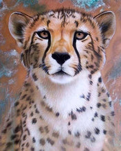 Charger l&#39;image dans la galerie, Broderie Diamant | Broderie Diamant - Visage du Guépard | animaux Broderie Animaux | FiguredArt