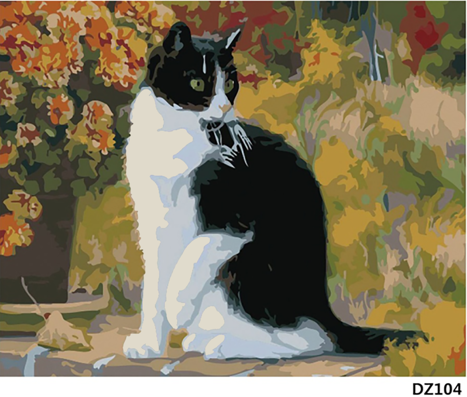 jieyisier Peinture par numéros pour adultes - Chat noir - Peinture par numéro - Motif animaux et jardins - Décoration d'intérieur - Cadeau d'anniversaire - 40 x 50 cm - Sans cadre jieyisier Peinture par numéros pour adultes - Chat noir - Peinture par numéro - Motif animaux et jardins - Décoration d'intérieur - Cadeau d'anniversaire - 40 x 50 cm - Sans cadre