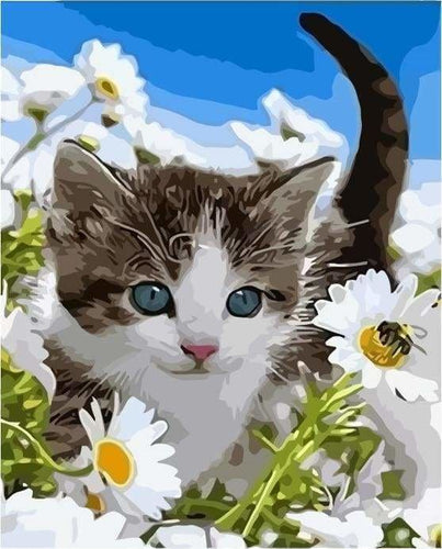 peinture par numéros | Chat sauvage | animaux chats facile | FiguredArt