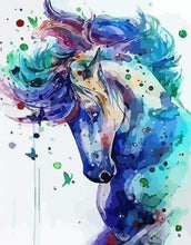 Charger l&#39;image dans la galerie, peinture par numéros | Cheval coloré | animaux chevaux facile | FiguredArt
