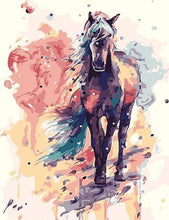 Charger l&#39;image dans la galerie, peinture par numéros | Cheval peint | animaux chevaux facile | FiguredArt