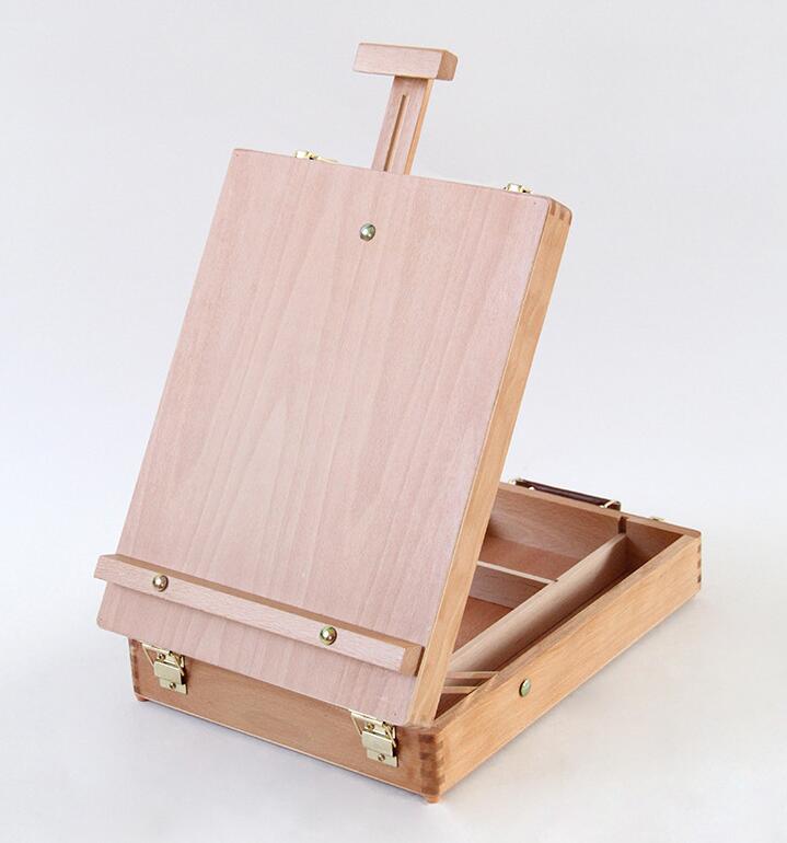 Planche à dessin en bois avec accessoires