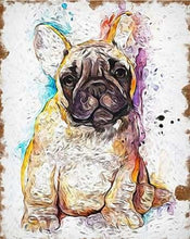 Charger l&#39;image dans la galerie, peinture par numéros | Chien brun | animaux chiens complexe | FiguredArt