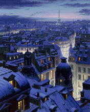 Charger l&#39;image dans la galerie, Peinture par numéros Toits de Paris | Figured&#39;Art intermédiaire nouveautés ville paysages