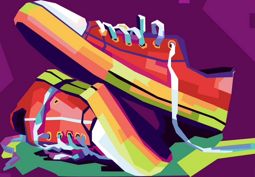 peinture par numéros | Converse | Facile, portrait | FiguredArt