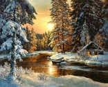 Kit Peinture Par Numéros Adulte & Enfant - 4 Tableaux Paysage Avec Cadre 20x30cm - Cadeau Loisir Créatif Déco Maison - 5