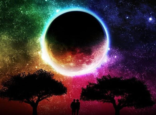 peinture par numéros | Couleur de Lune | Complexe, france, paysages | FiguredArt