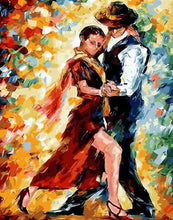 Charger l&#39;image dans la galerie, peinture par numéros | Couple de Danseurs | complexe danse romantique | FiguredArt