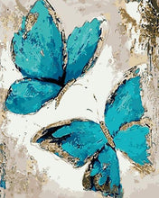 Charger l&#39;image dans la galerie, peinture par numéros | Envol de papillons | nouveautés animaux papillons intermédiaire | FiguredArt