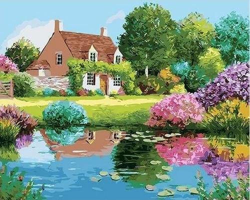 peinture par numéros | Eté lumineux | intermédiaire paysages | FiguredArt