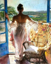 Charger l&#39;image dans la galerie, peinture par numéros | Femme à sa Fenêtre | complexe nu | FiguredArt