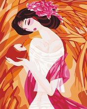 Charger l&#39;image dans la galerie, peinture par numéros | Femme asiatique | envies dailleurs facile | FiguredArt
