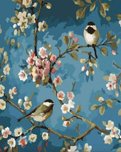 Charger l&#39;image dans la galerie, peinture par numéros | Fleurs et Oiseaux | animaux facile fleurs oiseaux | FiguredArt