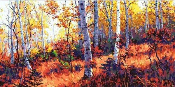 Figured'Art Peinture par Numéro Adulte Rivière et Forêt d'Automne - Activité Manuelle Kit de Loisir Créatif DIY Numéro d'art Complet - 40x50cm sans châssis en Bois Figured'Art Peinture par Numéro Adulte Rivière et Forêt d'Automne - Activité Manuelle Kit de Loisir Créatif DIY Numéro d'art Complet - 40x50cm sans châssis en Bois