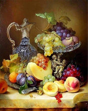 Charger l&#39;image dans la galerie, peinture par numéros | Fruits et Aiguillière | fleurs intermédiaire | FiguredArt