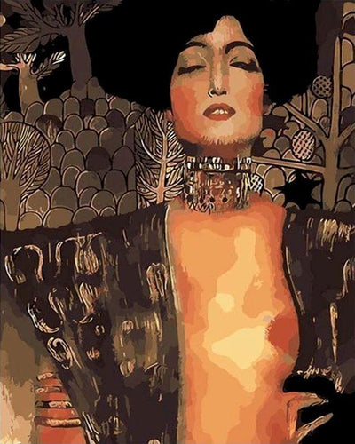 peinture par numéros | Gustav Klimt - Judith | nouveautés reproduction intermédiaire | FiguredArt