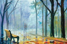 Charger l&#39;image dans la galerie, peinture par numéros | Jardin pluvieux | complexe paysages | FiguredArt