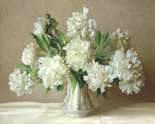 peinture par numéros | Jolies Pivoines | complexe fleurs | FiguredArt