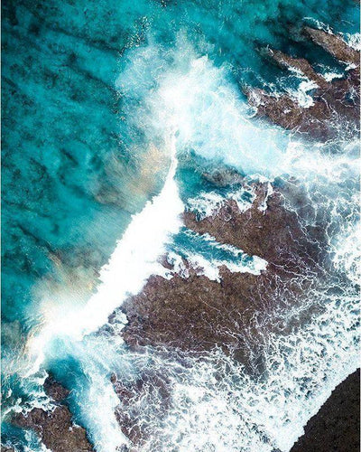 peinture par numéros | La Mer se déchaîne | nouveautés paysages complexe | FiguredArt