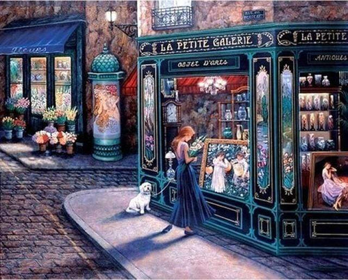 peinture par numéros | La petite Galerie Vintage | complexe nouveautés paysages | FiguredArt
