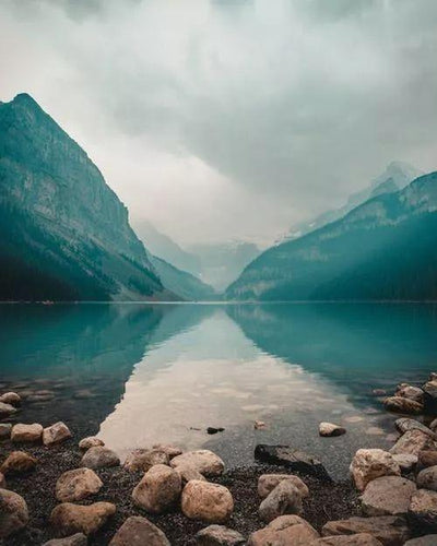 peinture par numéros | Lac mystérieux en Montagne | Complexe, paysages | FiguredArt