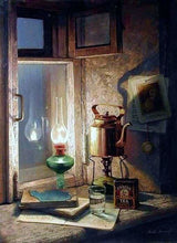 Charger l&#39;image dans la galerie, peinture par numéros | lampe à Pétrole | complexe vintage | FiguredArt