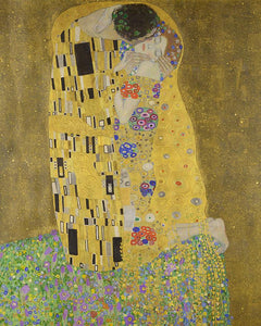 peinture par numéros | Le baiser Klimt | complexe, france, reproduction, romantique | FiguredArt