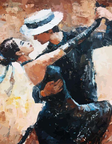 peinture par numéros | Les Danseurs | danse, Intermédiaire, romantique | FiguredArt