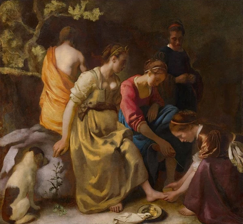 peinture par numéros | Les Femmes et leurs pieds | Complexe, portrait, reproduction | FiguredArt