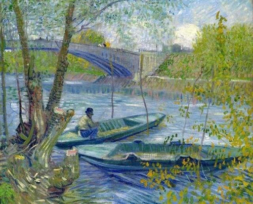 peinture par numéros | Les pêcheurs | bateaux complexe paysages | FiguredArt