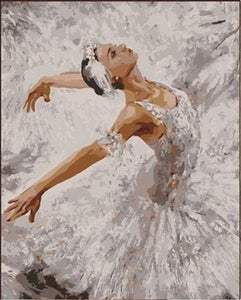 peinture par numéros | Magnifique Ballerine | complexe danse | FiguredArt