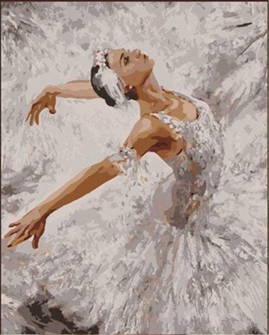 peinture par numéros | Magnifique Ballerine | complexe danse | FiguredArt