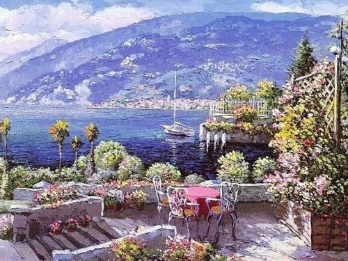 peinture par numéros | Magnifique Vue | complexe paysages | FiguredArt