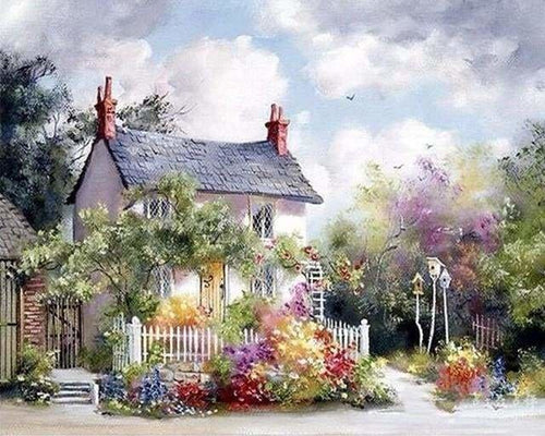 peinture par numéros | Maison et Jardin | complexe paysages | FiguredArt