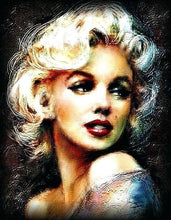 Charger l&#39;image dans la galerie, peinture par numéros | Marilyn Monroe Magnifique Femme | Complexe, portrait | FiguredArt