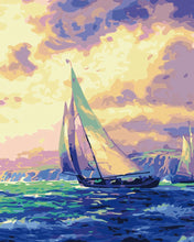 Charger l&#39;image dans la galerie, peinture par numéros | Navigation | bateaux, facile | FiguredArt