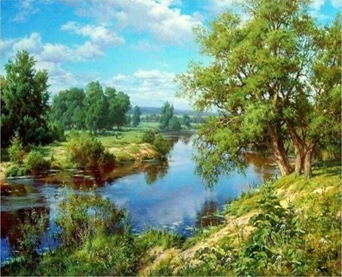 peinture par numéros | Paysage champètre | complexe paysages | FiguredArt
