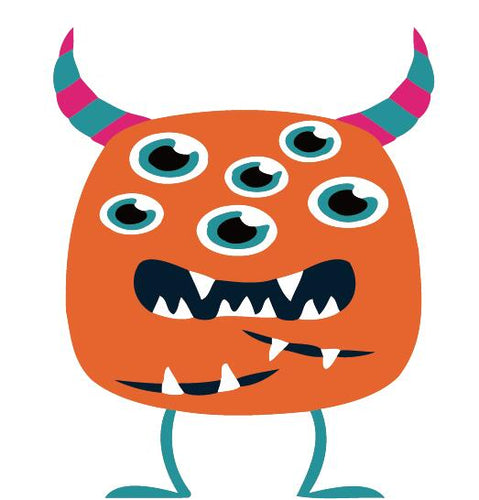 Peinture par numéros Enfants | Monstre Multi Yeux | Figured'Art