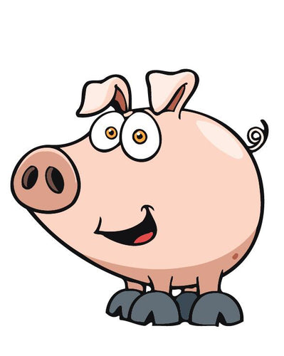 Peinture par numéros Enfants | Petit Cochon | Figured'Art