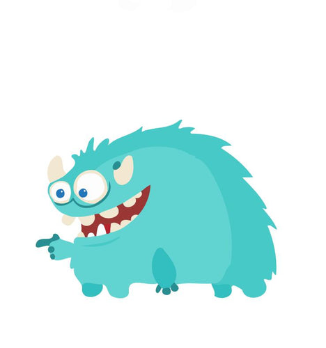 Peinture par numéros Enfants | Petit monstre | Figured'Art