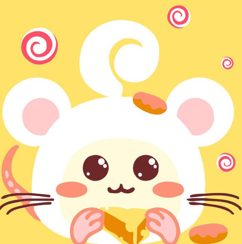 Peinture par numéros Enfants | Petite Souris | Figured'Art