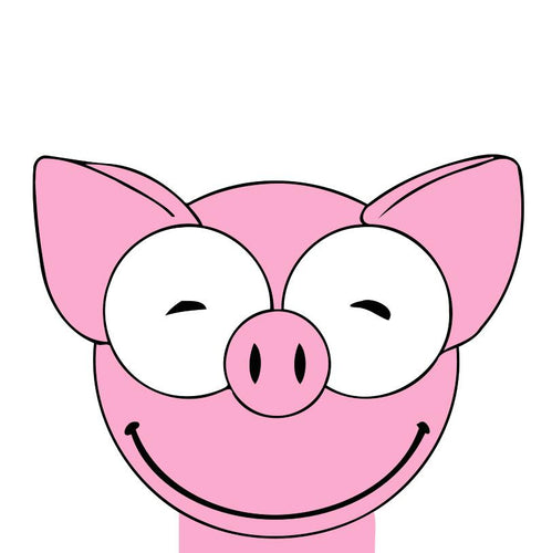 Peinture par numéros Enfants | Sourire de Cochon | Figured'Art