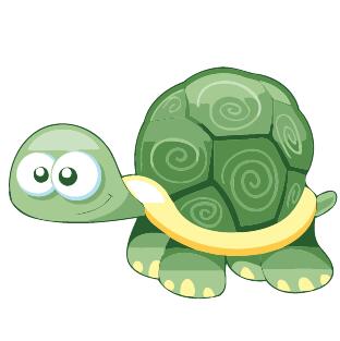 Peinture par numéros Enfants | Tortue Heureuse | Figured'Art